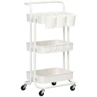 Netto Marken-Discount HOMCOM Servierwagen Stahl, ABS Angebot