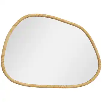 Netto Marken-Discount HOMCOM Wandspiegel Glas, Kiefernholz Angebot