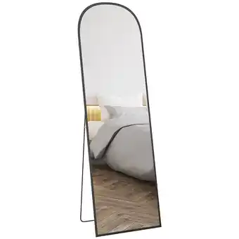 Netto Marken-Discount HOMCOM Ganzkörperspiegel Aluminiumlegierung, Hartglas Angebot