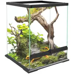 Netto Marken-Discount PawHut Reptile Terrarium Hartglas, Stahldraht Angebot