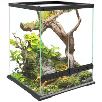 Netto Marken-Discount PawHut Reptile Terrarium Hartglas, Stahldraht Angebot
