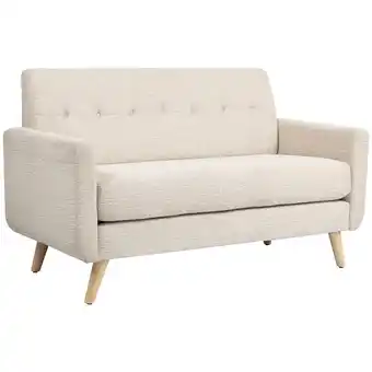 Netto Marken-Discount HOMCOM 2 Sitzer Sofa Polyester, Mehrschichtplatte Angebot