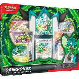 Netto Marken-Discount Pokemon Sammelkarten Pokémon-TCG: Ogerpon-ex Premium-Kollektion Angebot