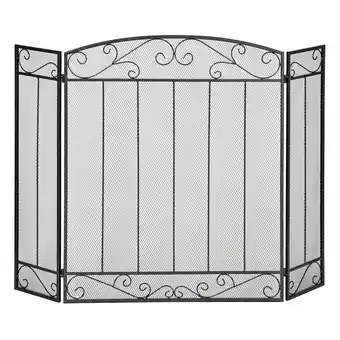 Netto Marken-Discount HOMCOM Kaminschutzgitter Stahl, Metall Angebot