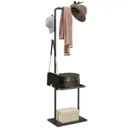 Netto Marken-Discount HOMCOM Kleiderständer Stahl, Kunststein Angebot