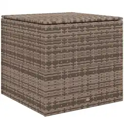 Netto Marken-Discount Outsunny Polyrattan Auflagenbox Stahl, PE-Rattan Angebot