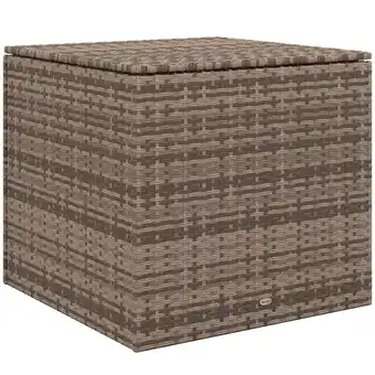 Netto Marken-Discount Outsunny Polyrattan Auflagenbox Stahl, PE-Rattan Angebot