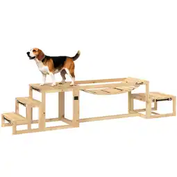 Netto Marken-Discount PawHut Hunde Agility Set Tannenholz Angebot