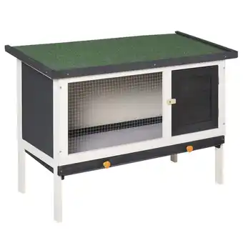 Netto Marken-Discount PawHut Kleintierstall Tannenholz, Metalldraht, Teerpappe Angebot