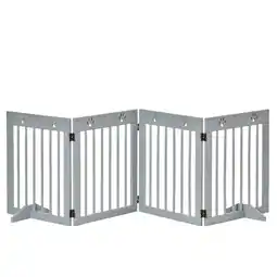 Netto Marken-Discount PawHut Hunde-Absperrgitter Kiefernholz Angebot