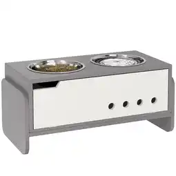Netto Marken-Discount PawHut Hundenapf MDF, Stahl Angebot