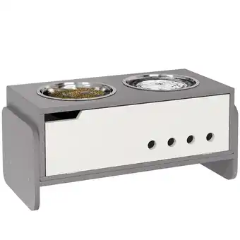 Netto Marken-Discount PawHut Hundenapf MDF, Stahl Angebot