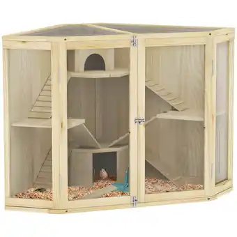 Netto Marken-Discount PawHut Hamsterkäfig Tanne, PET Angebot