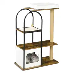 Netto Marken-Discount PawHut Kratzbaum Spanplatte, Stahl Angebot