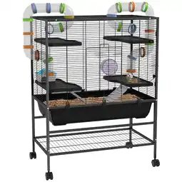 Netto Marken-Discount PawHut Hamsterkäfig Stahl, Kunststoff Angebot