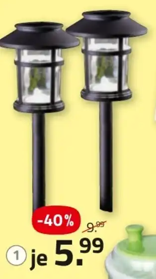 ROLLER Solar-LED-Erdspieß Angebot