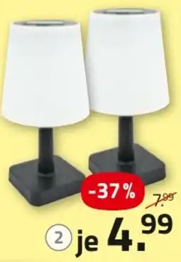 ROLLER Solar LED Tischleuchte Angebot
