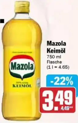 HIT Mazola Keimöl Angebot