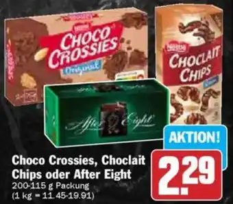 HIT Choco Crossies, Choclait Chips oder After Eight Angebot