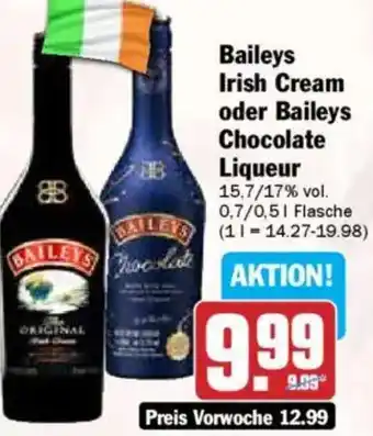 HIT Baileys Irish Cream oder Baileys Chocolate Liqueur Angebot