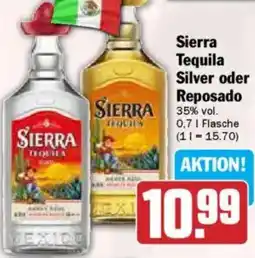 HIT Sierra Tequila Silver oder Reposado Angebot