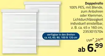 ROLLER Doppelrollo Angebot
