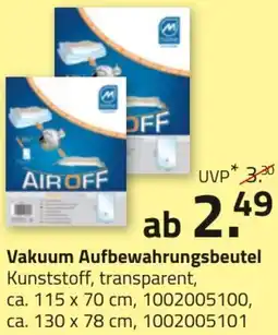 ROLLER Vakuum Aufbewahrungsbeutel Angebot