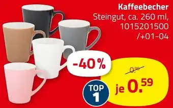 ROLLER Kaffeebecher Angebot