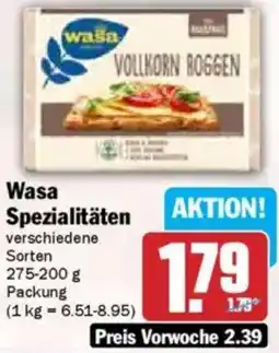 HIT Wasa Spezialitäten Angebot