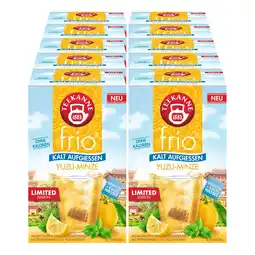 Netto Marken-Discount Teekanne frio Yuzu-Minze 45g, 10er Pack Angebot