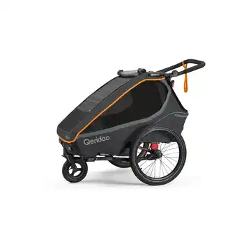 Netto Marken-Discount Qeridoo Fahrradanhänger Kidgoo 2 FIDLOCK Edition Outdoor Set Angebot