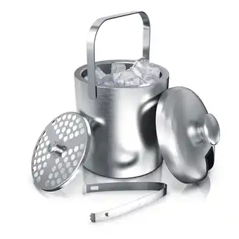 Netto Marken-Discount Arendo Eiseimer, Edelstahl, 1,3 l, doppelwandig, mit Deckel Angebot