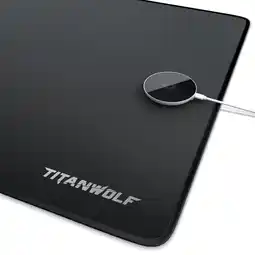 Netto Marken-Discount Titanwolf XXL Mauspad, 900x400 mm, mit induktiver Ladestation Angebot