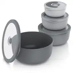 Netto Marken-Discount Arendo Rührschüssel Set 4 teilig, Kunststoff, BPA frei, mikrowellengeeignet Angebot