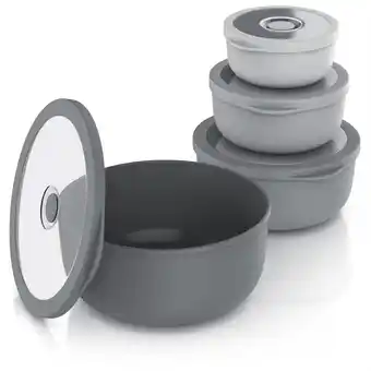 Netto Marken-Discount Arendo Rührschüssel Set 4 teilig, Kunststoff, BPA frei, mikrowellengeeignet Angebot