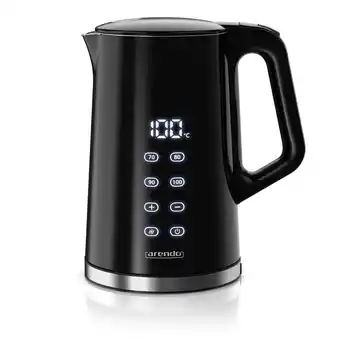 Netto Marken-Discount Arendo Wasserkocher, Edelstahl oder Glas, Temperaturanzeige & Warmhaltefunktion Angebot