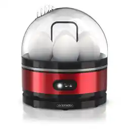 Netto Marken-Discount Arendo Eierkocher Edelstahl, 400 W, Warmhaltefunktion, Härtegrad einstellbar, für 7 Eier Angebot