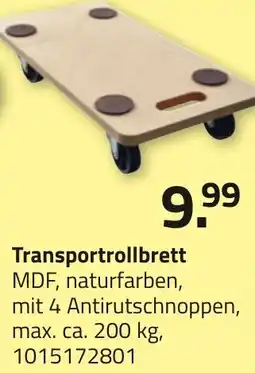 ROLLER Transportrollbrett Angebot