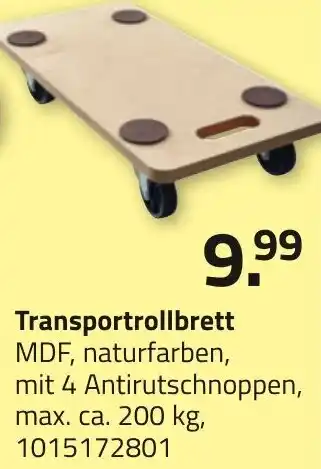 ROLLER Transportrollbrett Angebot