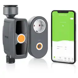 Netto Marken-Discount Brandson Bewässerungssteuerung mit Wifi-Verbindung, automatische Bewässerung, Garten Timer Angebot