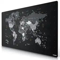 Netto Marken-Discount Titanwolf Gaming Mauspad XXXL 1800x800 mm, Speed Mousepad, Weltkarte Motiv, abwaschbar, rutschfest Angebot