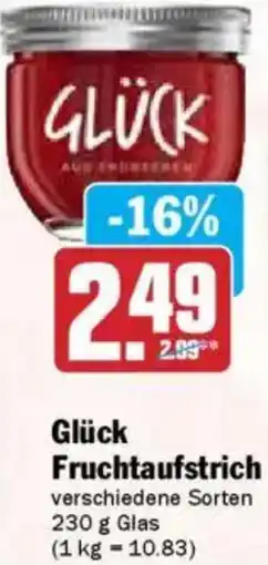 HIT Glück Fruchtaufstrich Angebot