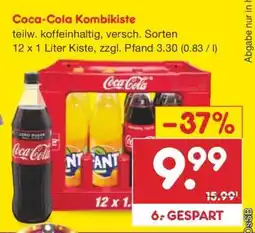 Netto Marken-Discount Coca-Cola Kombikiste Angebot