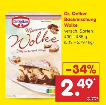 Netto Marken-Discount Dr. Oetker Backmischung Wolke Angebot