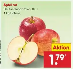 Netto Marken-Discount Äpfel rot Angebot