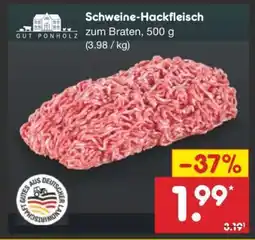 Netto Marken-Discount Schweine Hackfleisch Angebot