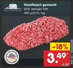Netto Marken-Discount Hackfleisch gemischt Angebot