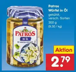 Netto Marken-Discount PATROS Würfel in Öl Angebot