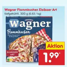 Netto Marken-Discount Wagner Flammkuchen Elsässer Art Angebot