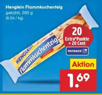 Netto Marken-Discount Henglein Flammkuchenteig Angebot